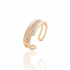 Elegent Style Golden Adjustable Ring